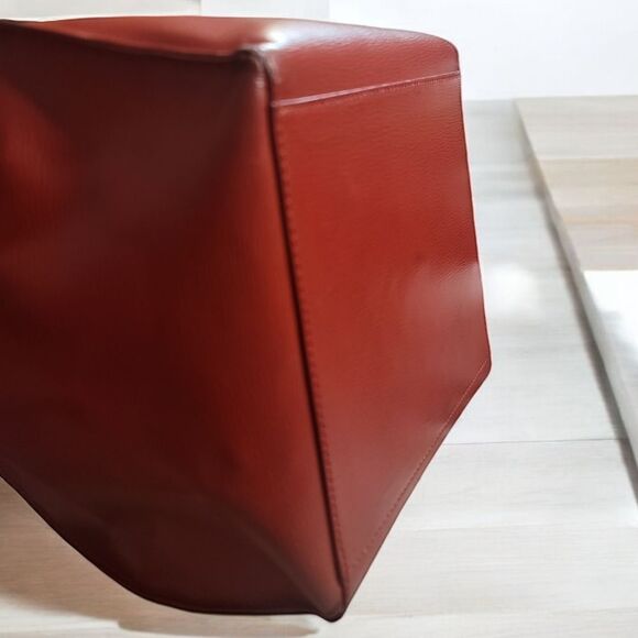 Christian Dior Vintage Red Drawstring Bucket Bag in EUC - Picture 6 of 16